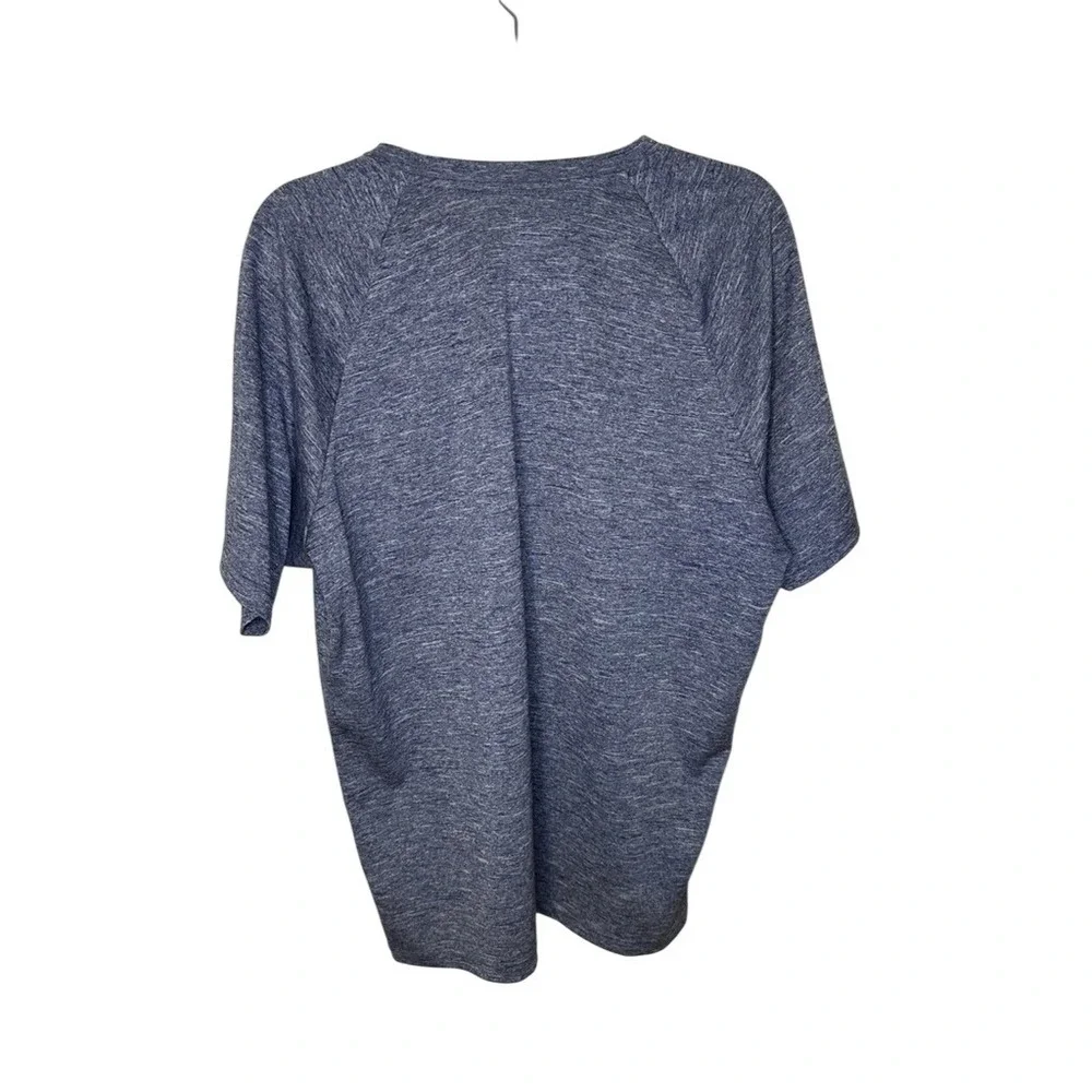 Nike Swim Dri-FIT Men's Blue Heather T-Shirt‎ Activewear Training